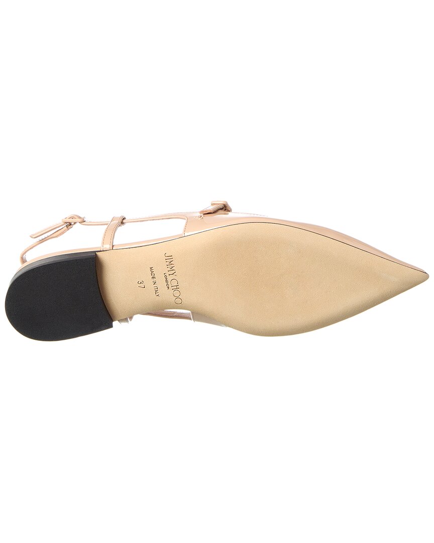 Туфли Jimmy Choo Didi Patent Flat, розовый — фото 4