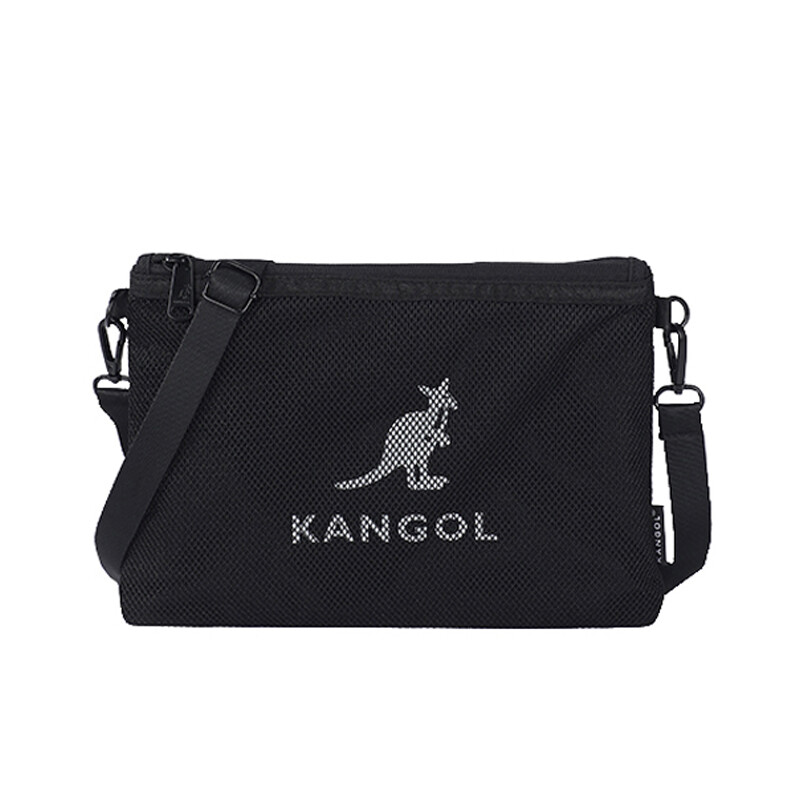 

Сумка через плечо унисекс KANGOL, Черный (с подарочной коробкой)
