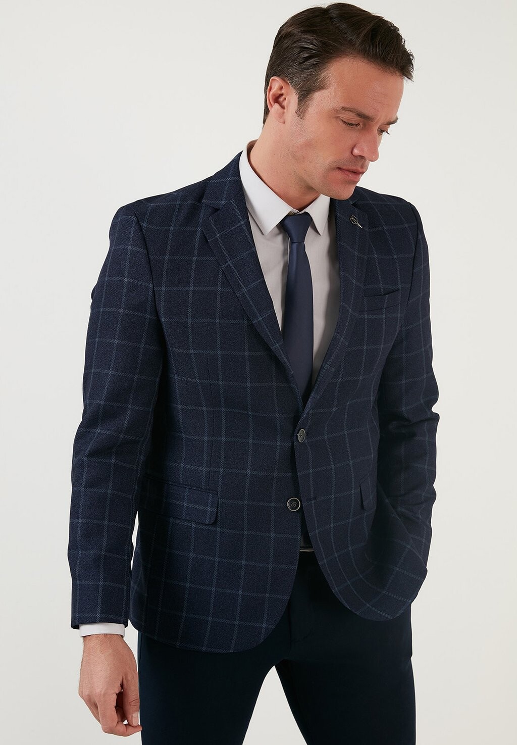 

Куртка Slim Fit Buratti, темно-синяя