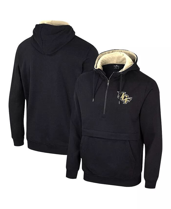 

Мужская черная толстовка с капюшоном UCF Knights Team Half-Zip Colosseum