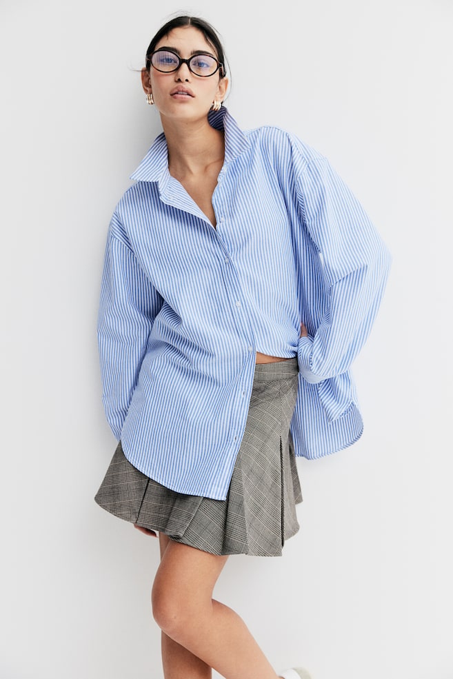 

Блузка Оксфорд H&M, мультиколор