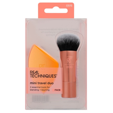 Кисть Mini Travel Duo - Perfect For On-The-Go Makeup Application
