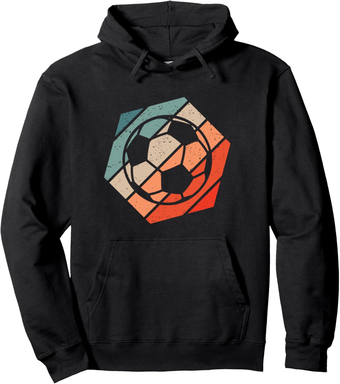 

Худи в стиле ретро с изображением футбольного мяча Soccer Accessories & Apparel Gifts For Women, Men, And Kids, черный