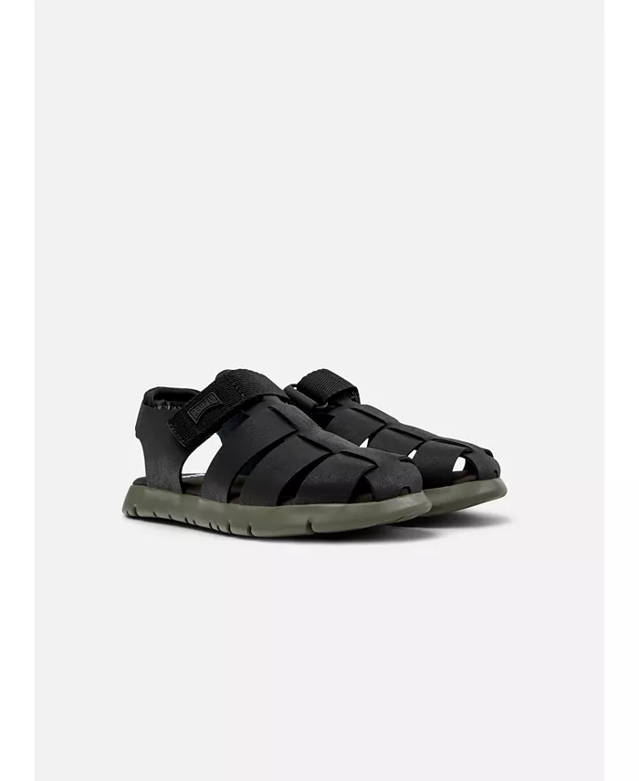 

Детские сандалии Oruga Unisex с Т-образным ремешком Camper, черный