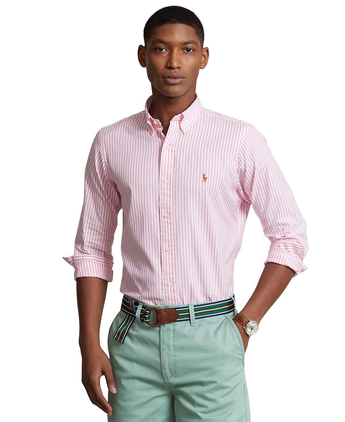

Мужская оксфордская рубашка классического кроя Polo Ralph Lauren