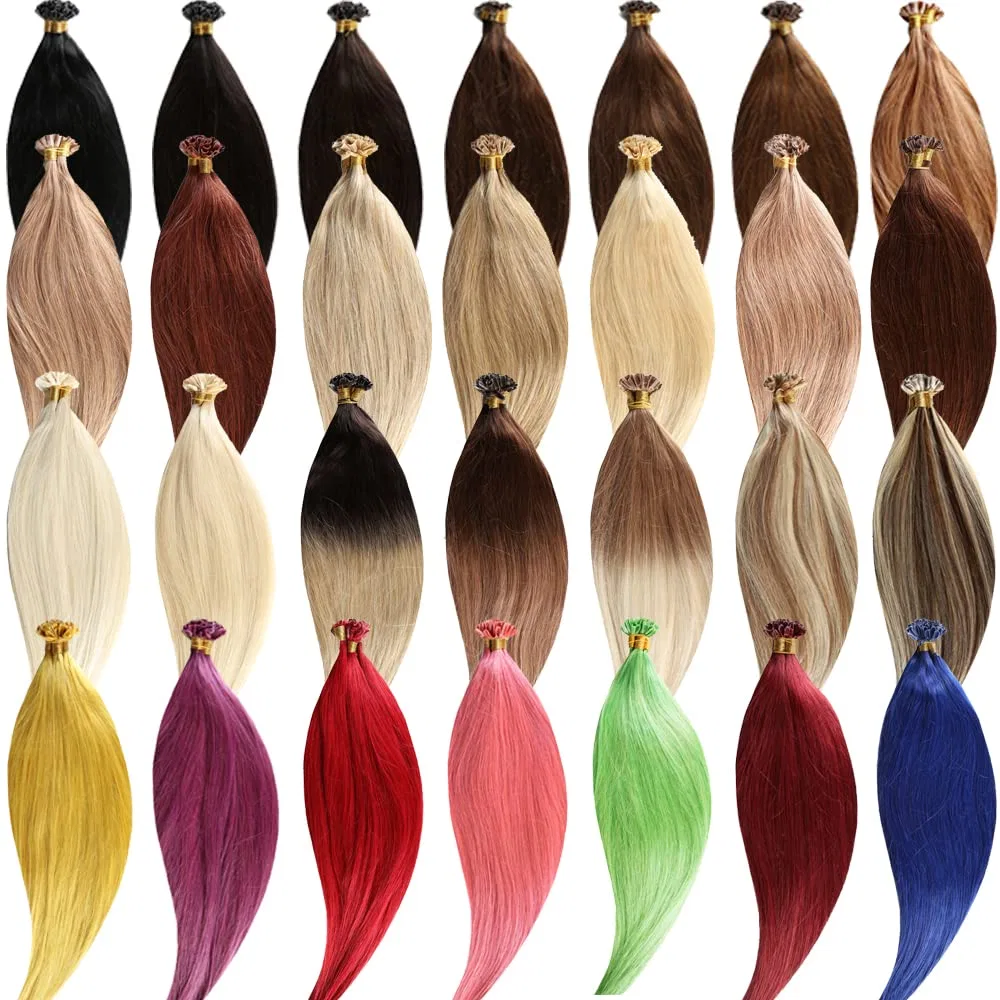 Волнистые кератиновые пряди для наращивания волос Haar-Profi Haar-Profi