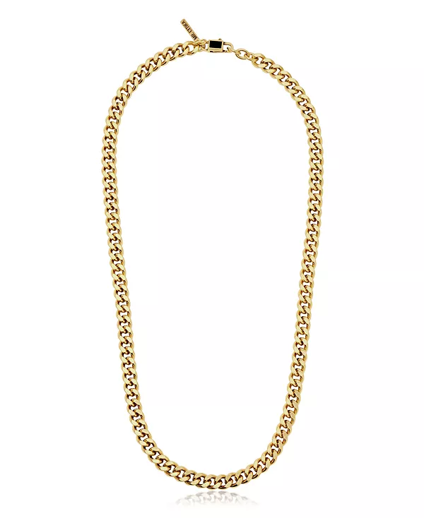 

Ожерелье из цепочек панцирного плетения Ettika, gold