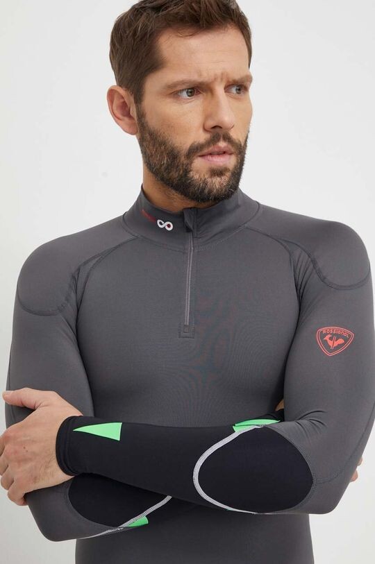 

Функциональная футболка Infini Compression Race с длинными рукавами. Rossignol, серый