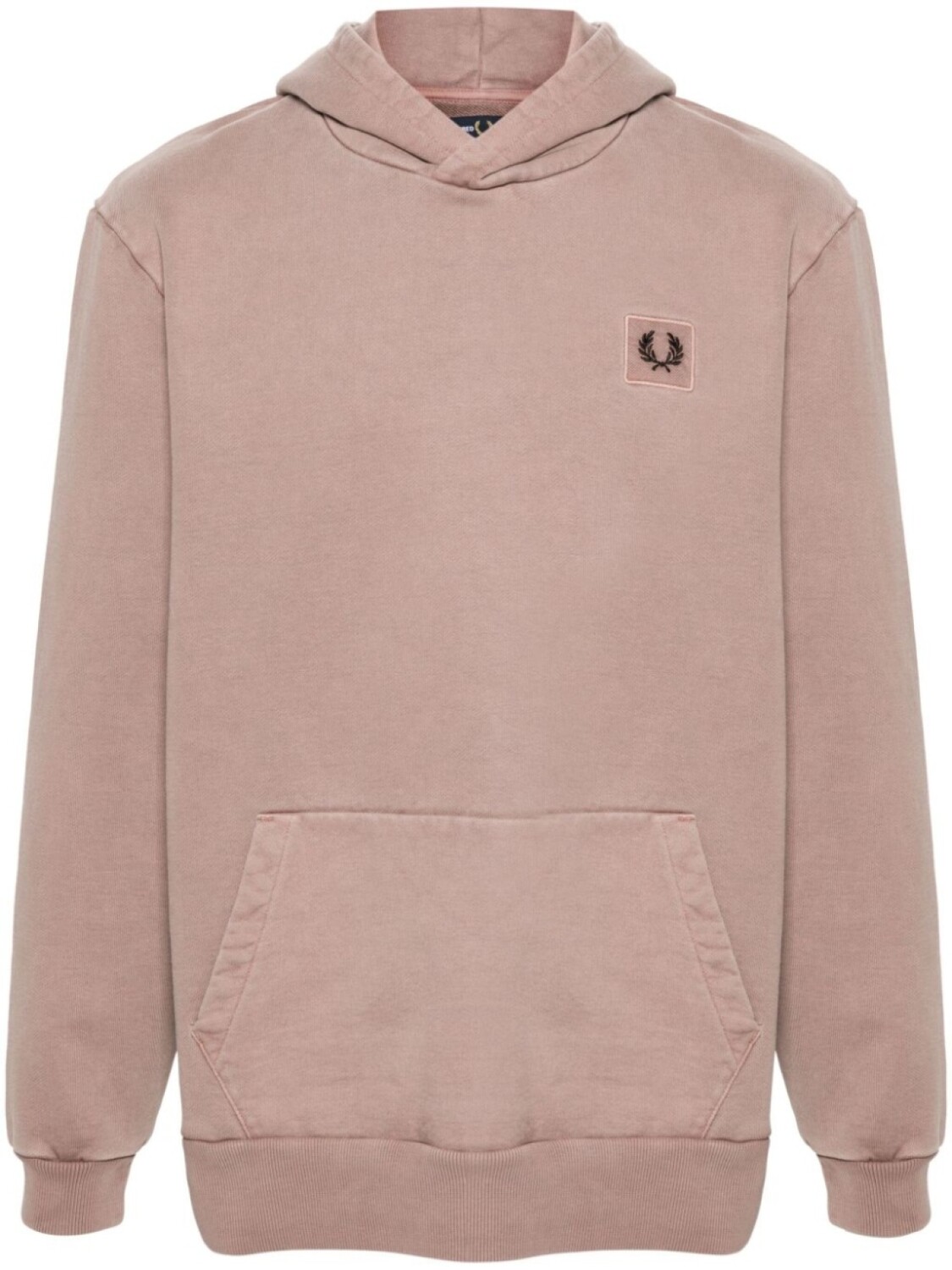 

Fred Perry худи с логотипом, розовый