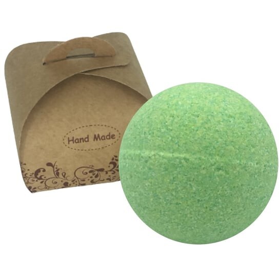 

Большая игристая бомбочка для ванны, Зеленый, 160г Green Garden