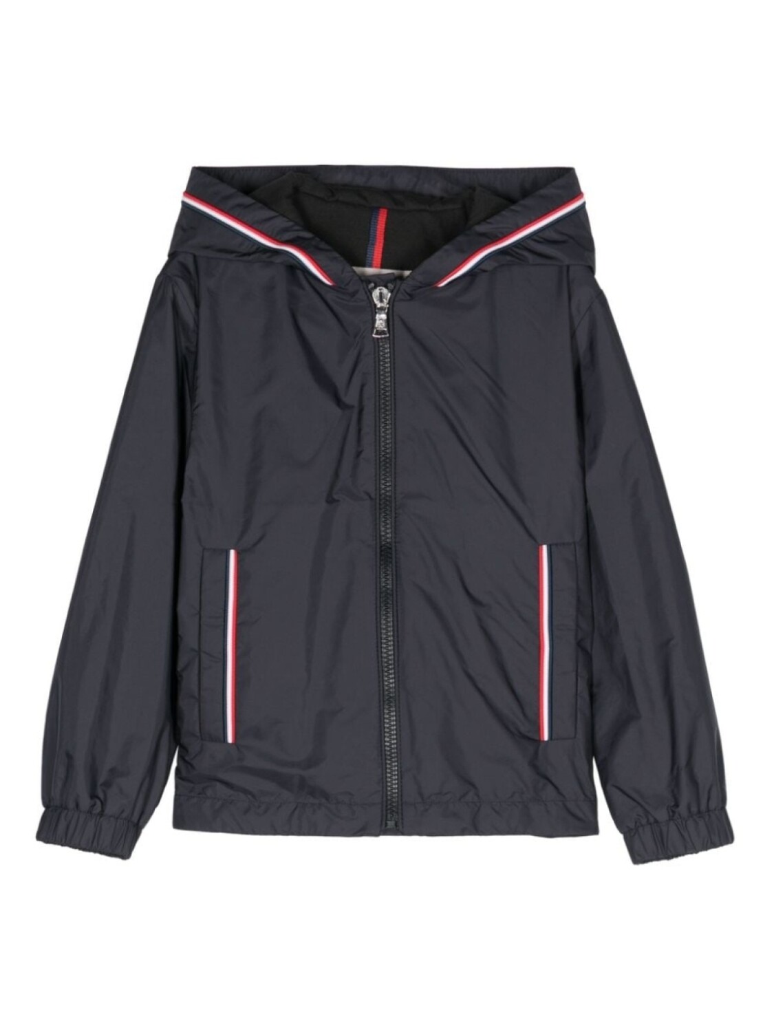 

Moncler Enfant легкая куртка с капюшоном, синий