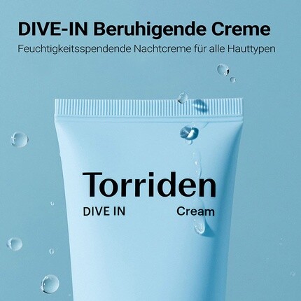 Крем для лица Torriden — DIVE-IN с низкомолекулярной гиалуроновой кислотой — чистая и веганская красота для всех, 80 мл — фото 3