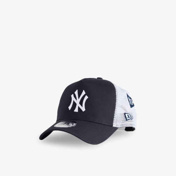 

Бейсболка New Era New York Yankees хлопковая с логотипом, синий