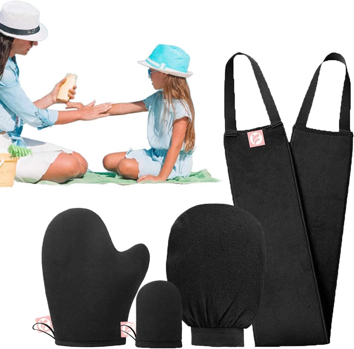 Перчатки для автозагара Self Tanning Mittens, универсальные