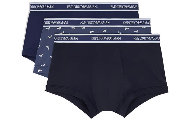 

SS22 Мужские трусы, 3 пары EMPORIO ARMANI