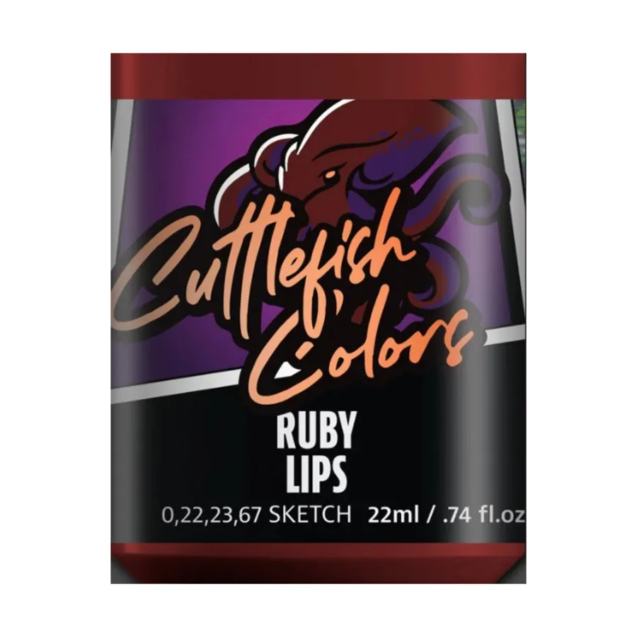 

Рубиновые губы, Cuttlefish Colors - Reds, Oranges, and Yellows (15ml)