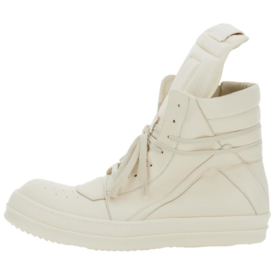 

RICK OWENS /RO Высокие кроссовки для скейтбординга, мужские, белые