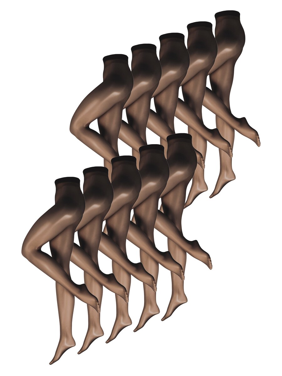 

Тонкие колготки Nur Die Transparent 15 DEN, черный