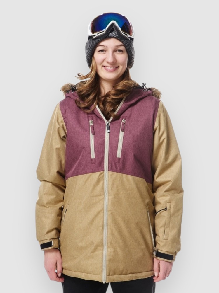 

Куртка для сноуборда Light Flow Jacke, burgundy/cumin