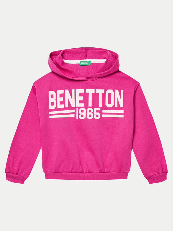 

Толстовка regular fit United Colors Of Benetton, розовый