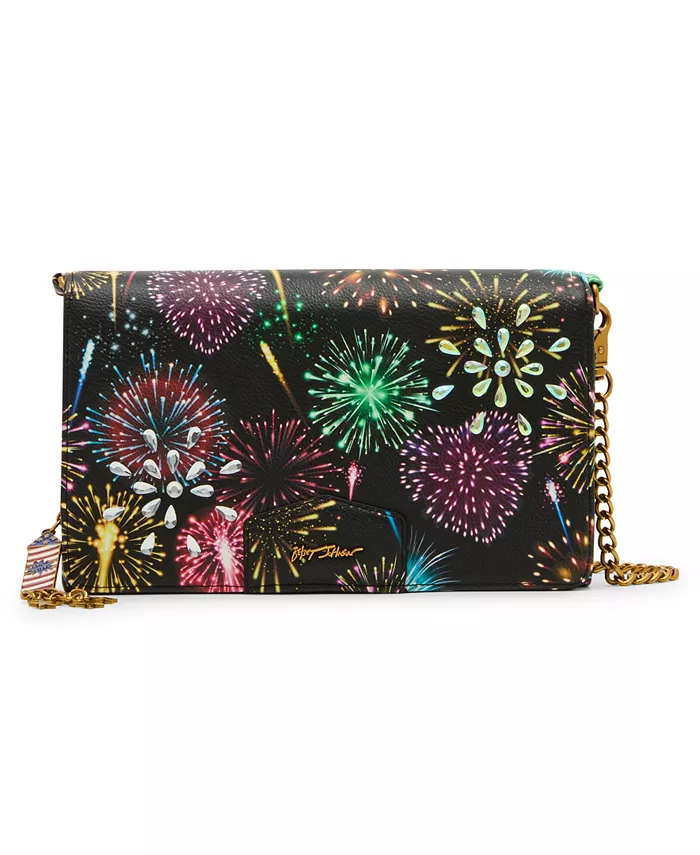 

Цепочка Spark Joy Маленькая Сумка Через Плечо Betsey Johnson, мультиколор
