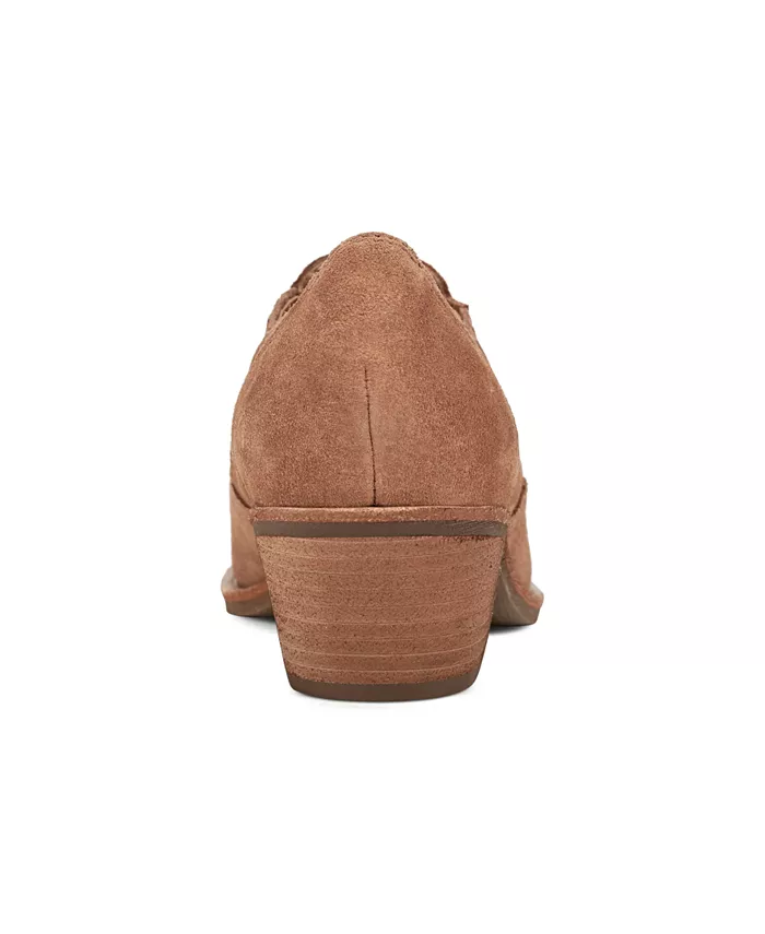 Женские балетки Jalin Almond Toe Slip-On Shooties Earth, коричневый — фото 3
