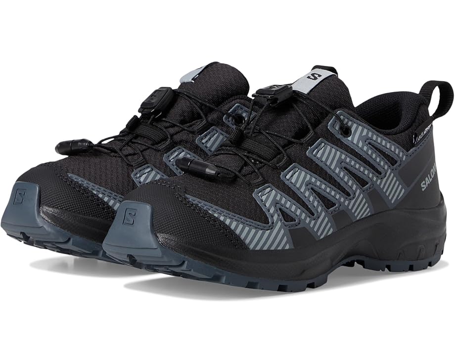 

Кроссовки Salomon Kids Xa Pro V8 Waterproof, цвет Black/Turbulence/Quarry