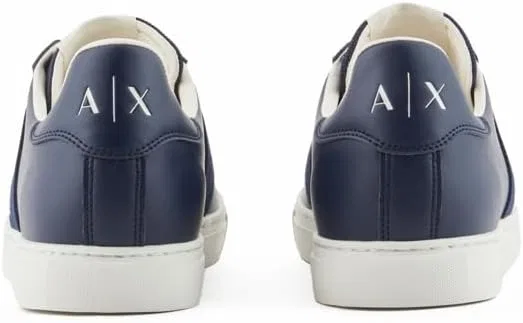 Мужские кроссовки Armani Exchange Paris Double Line, Navy Off White — фото 3