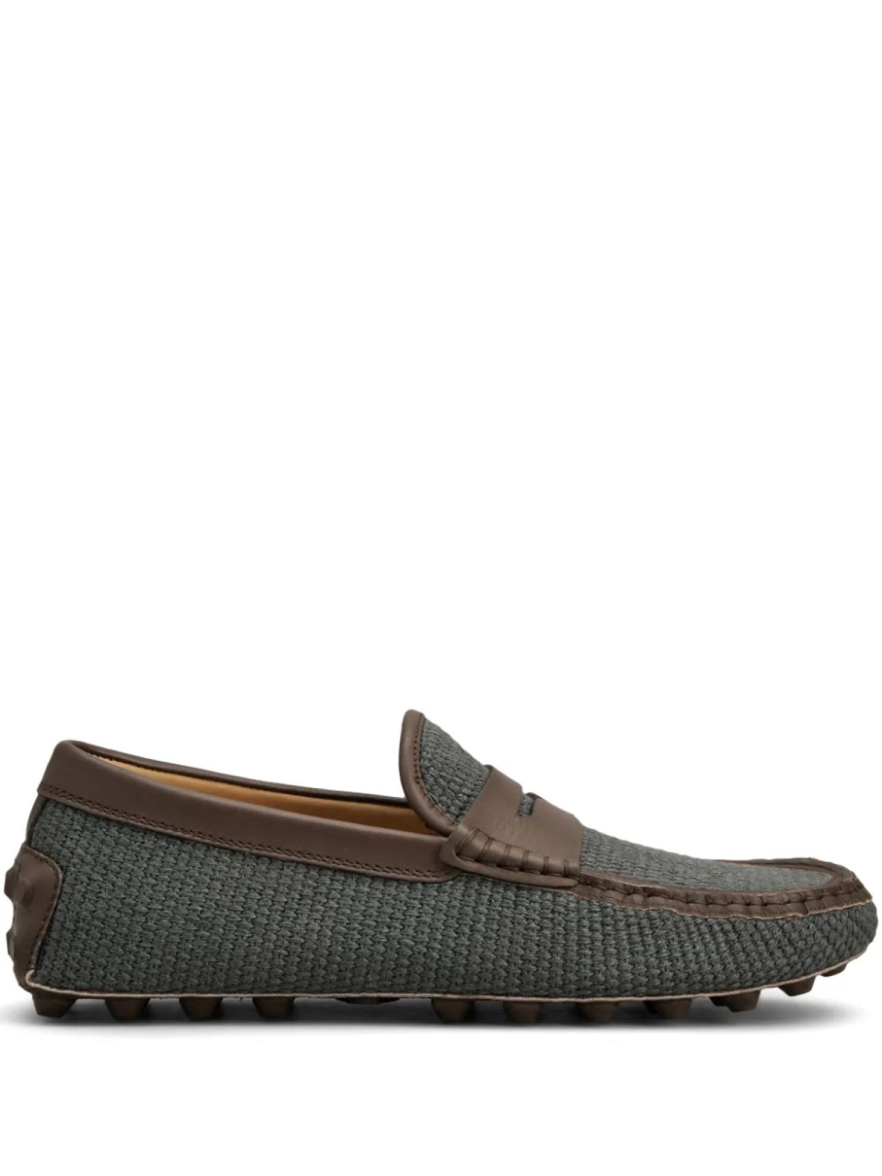 

Мокасины Gommino Tod's, серый