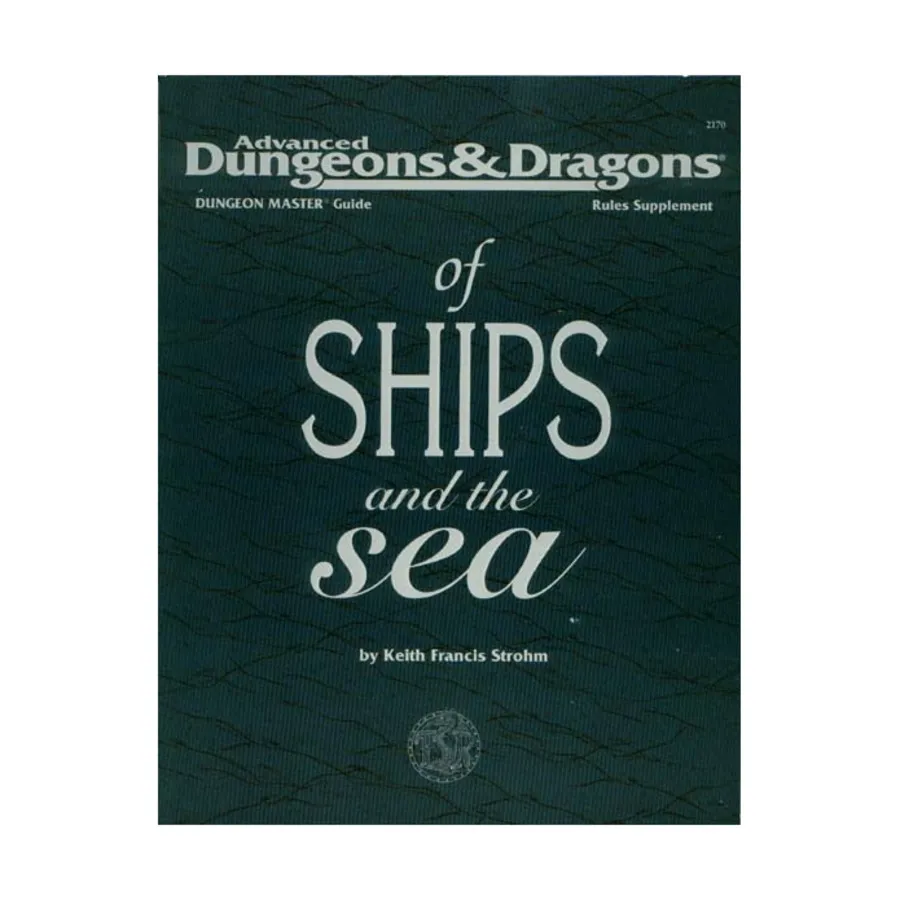 

Of Ships and the Sea, Advanced Dungeons & Dragons (2nd Edition) - Sourcebooks, мягкая обложка