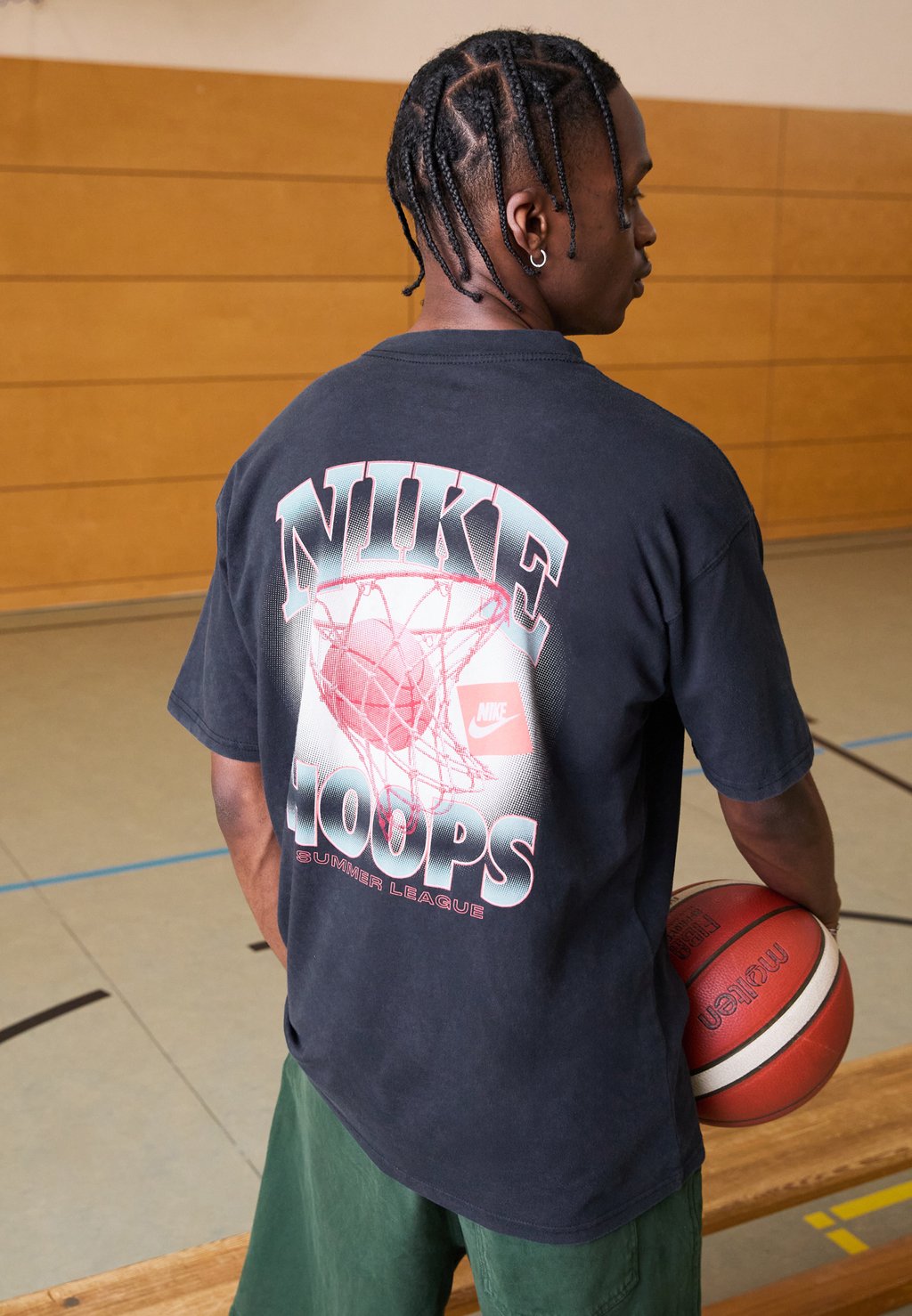 

Футболка с принтом DNA TEE Nike Performance, черный