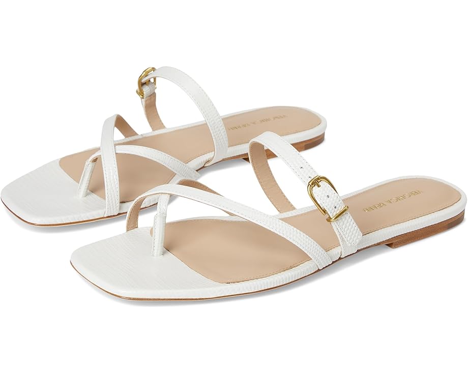 Сандалии Veronica Beard Marthe, цвет Parchment White Leather