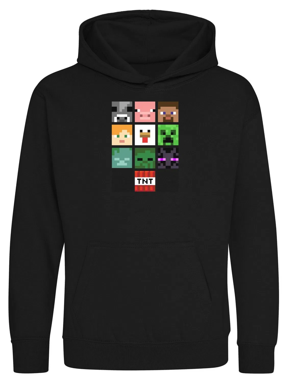 Толстовка Minecraft черного цвета