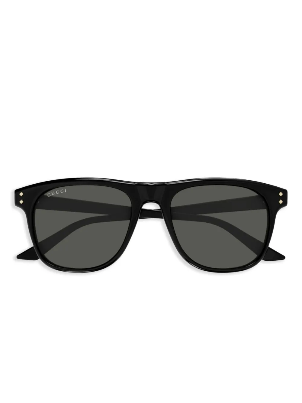 

Солнцезащитные очки в квадратной оправе Gucci Eyewear, черный