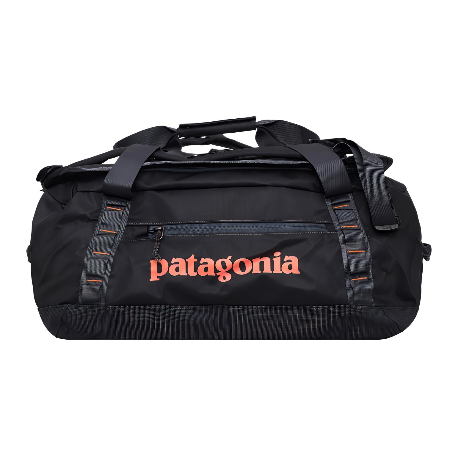 

Patagonia 40L Outdoor Bags, переработанный ламинированный материал TPU, матовый цвет Smolder Blue, унисекс