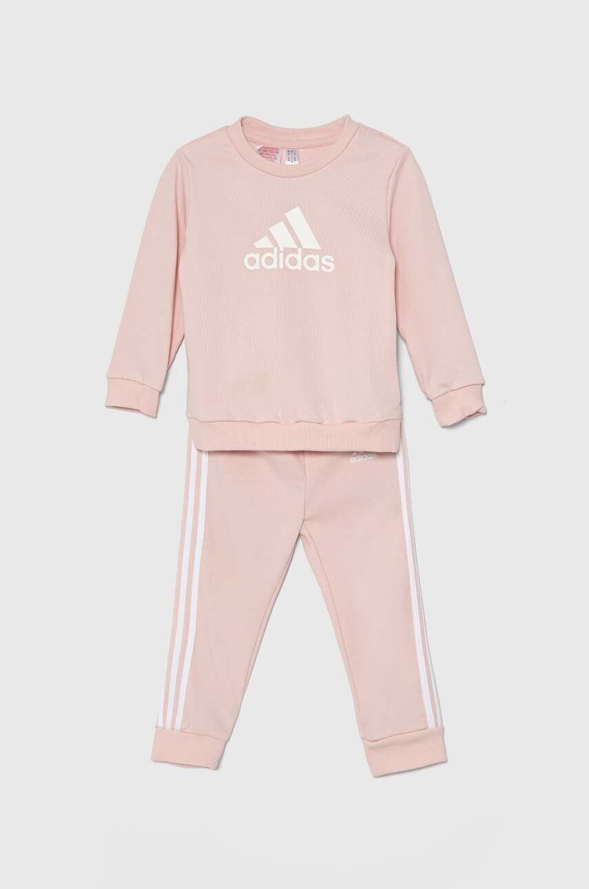 

Детский спортивный костюм adidas I BOSog FT, розовый