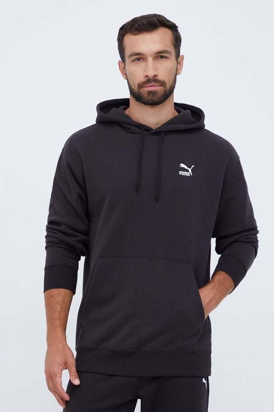 

Хлопковая толстовка Puma, черный