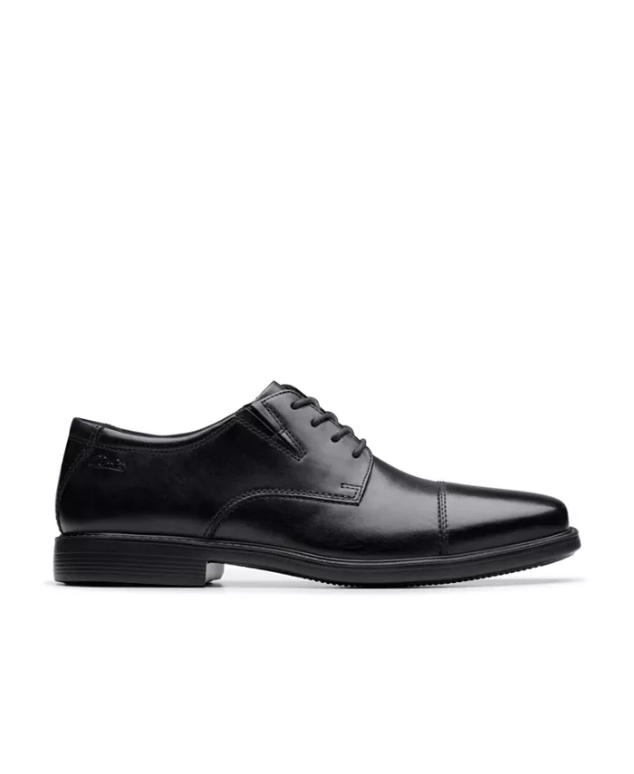 Мужские классические туфли Cosgrove с мыском Clarks, черный — фото 2
