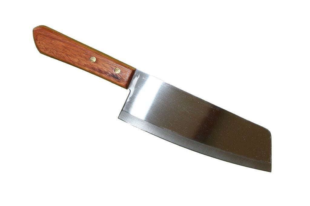 

055 Тайский кухонный нож для мяса и овощей из нержавеющей стали киви, нержавеющая сталь 31 см Asia Art Factory