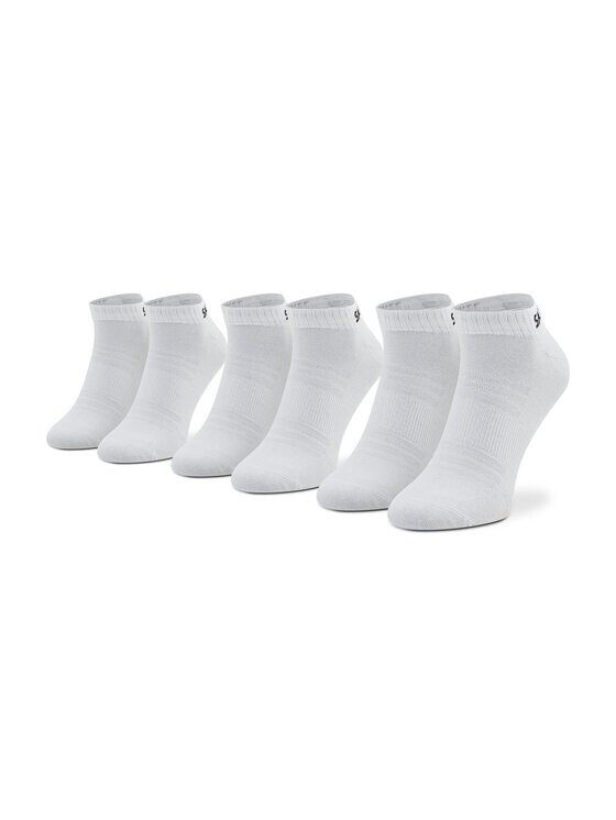 

Комплект из 3 пар коротких носков Skechers, белый