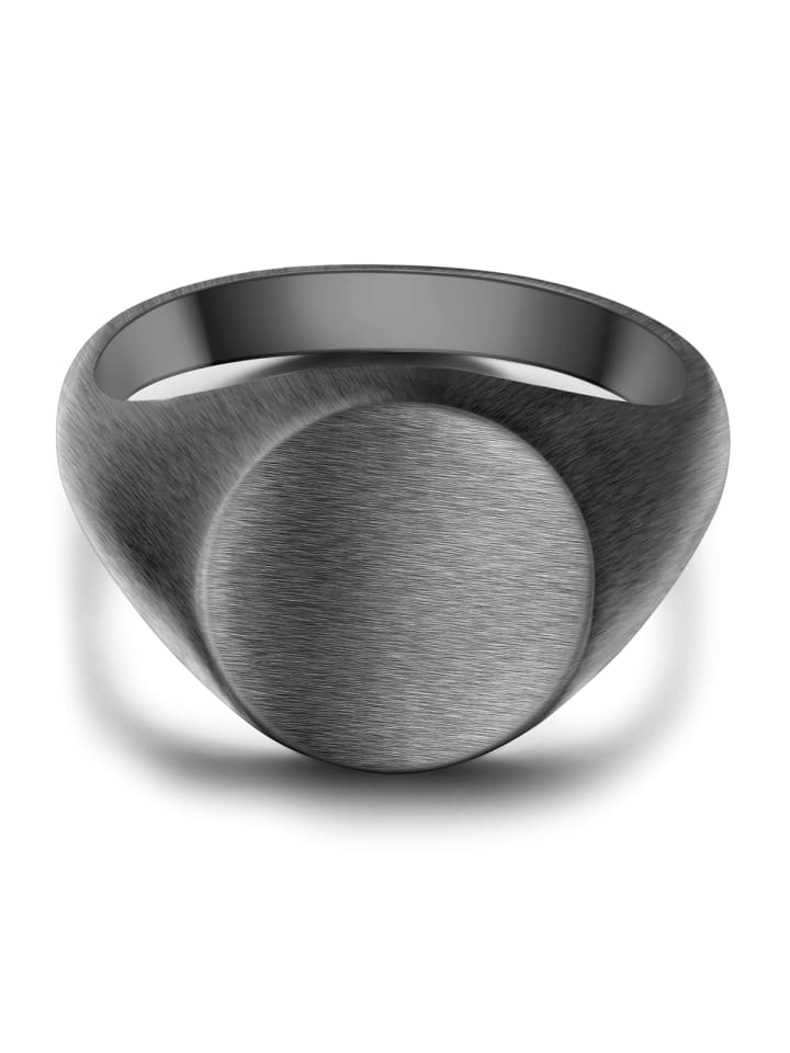 

True Rebels Кольцо из нержавеющей стали цвета оружейной стали