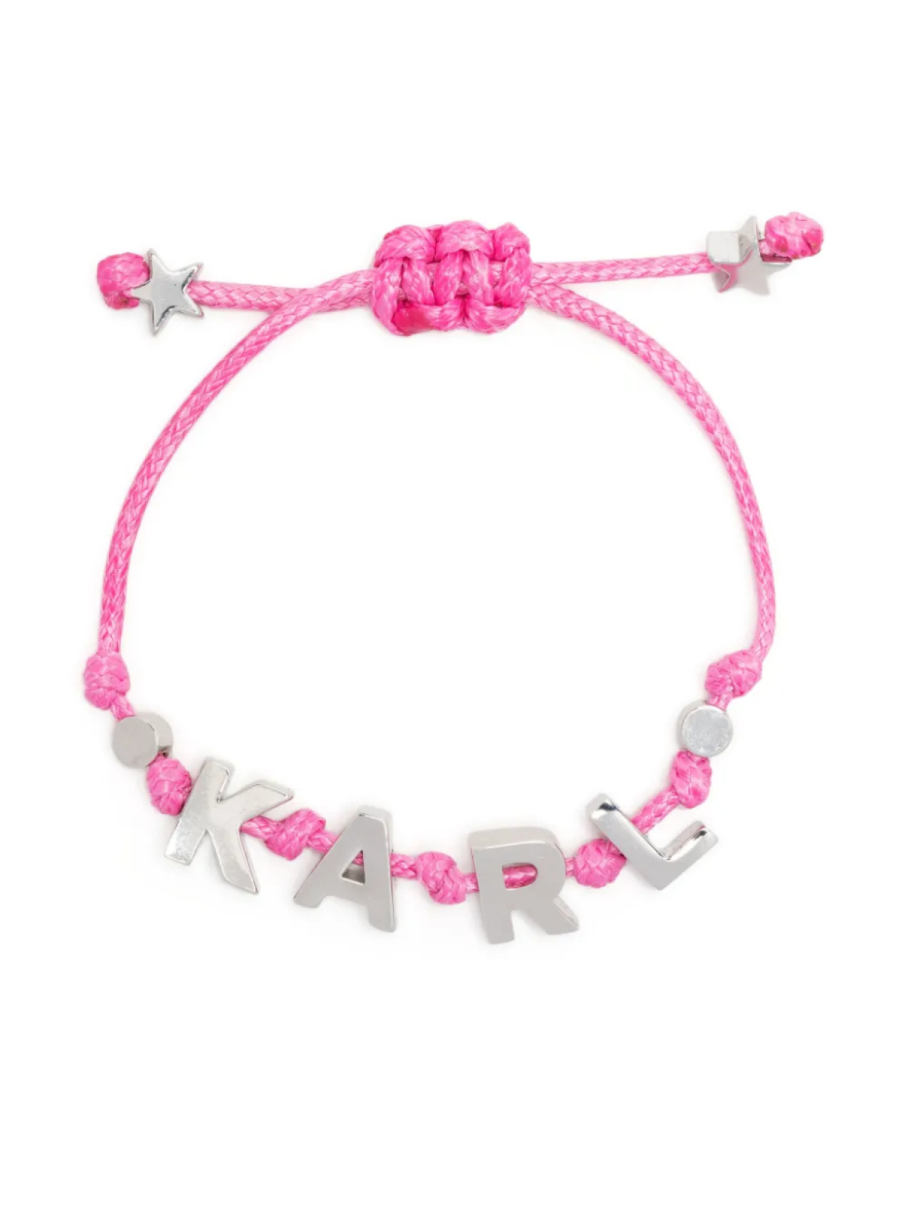 

Karl Lagerfeld браслет K/Summer Woven Letters, розовый