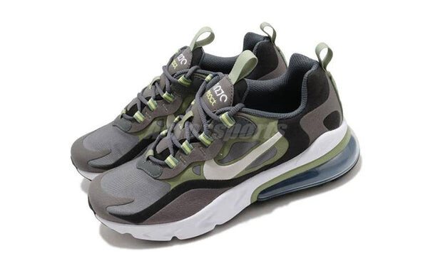 Кроссовки air max 270 react Nike, серый — фото 3