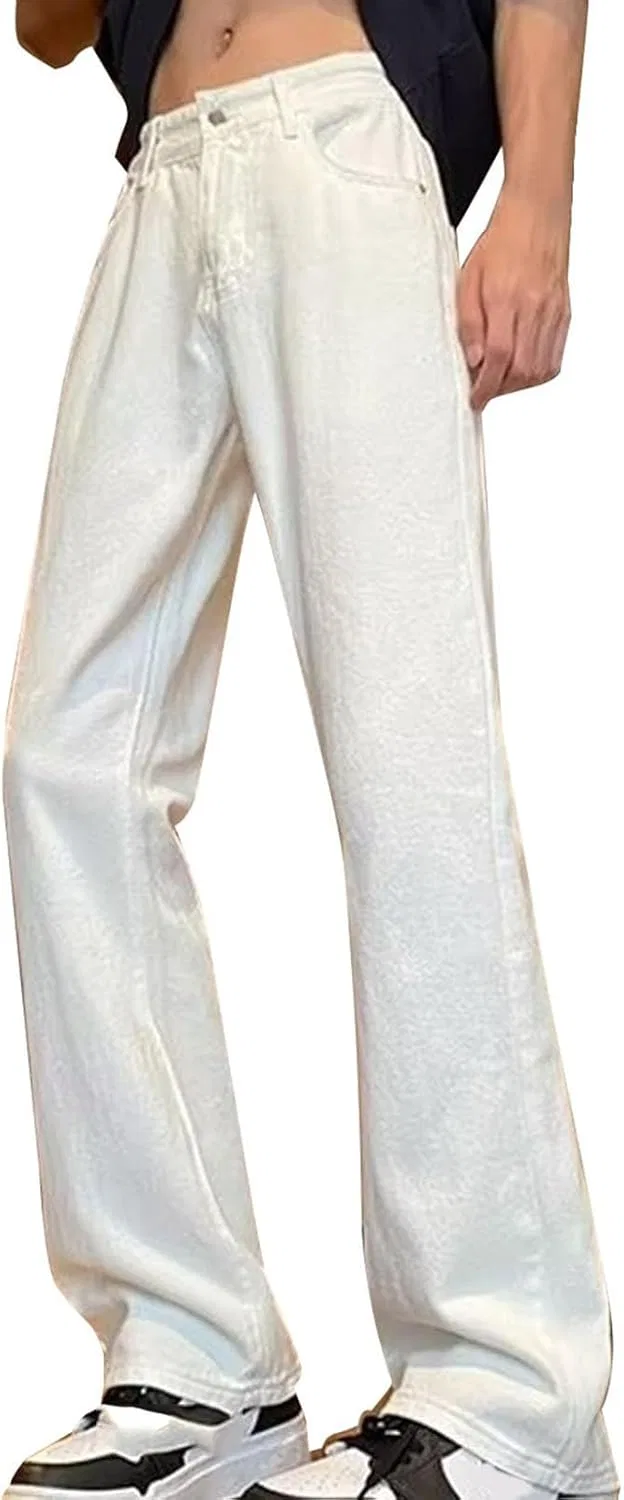 Джинсы прямого кроя, Vintage, White generic