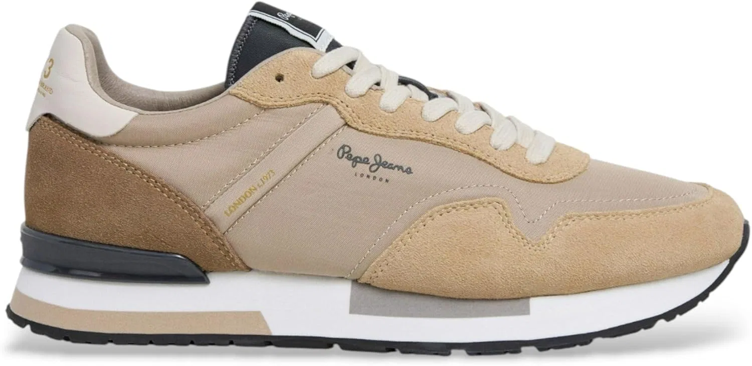 Мужские кроссовки Pepe Jeans Hailon Basic M, Brown Camel Beige