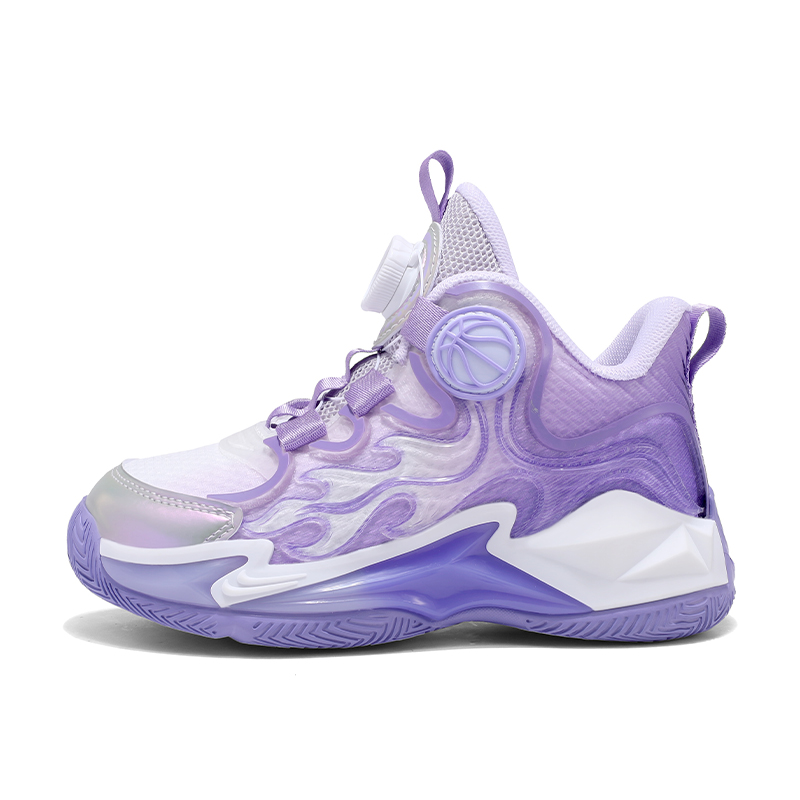 

Детские баскетбольные кроссовки для детей Wooden houses, фиолетовый