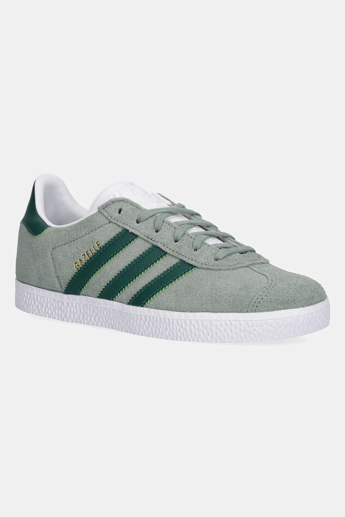 

Детские замшевые кроссовки GAZELLE Adidas Originals, зеленый