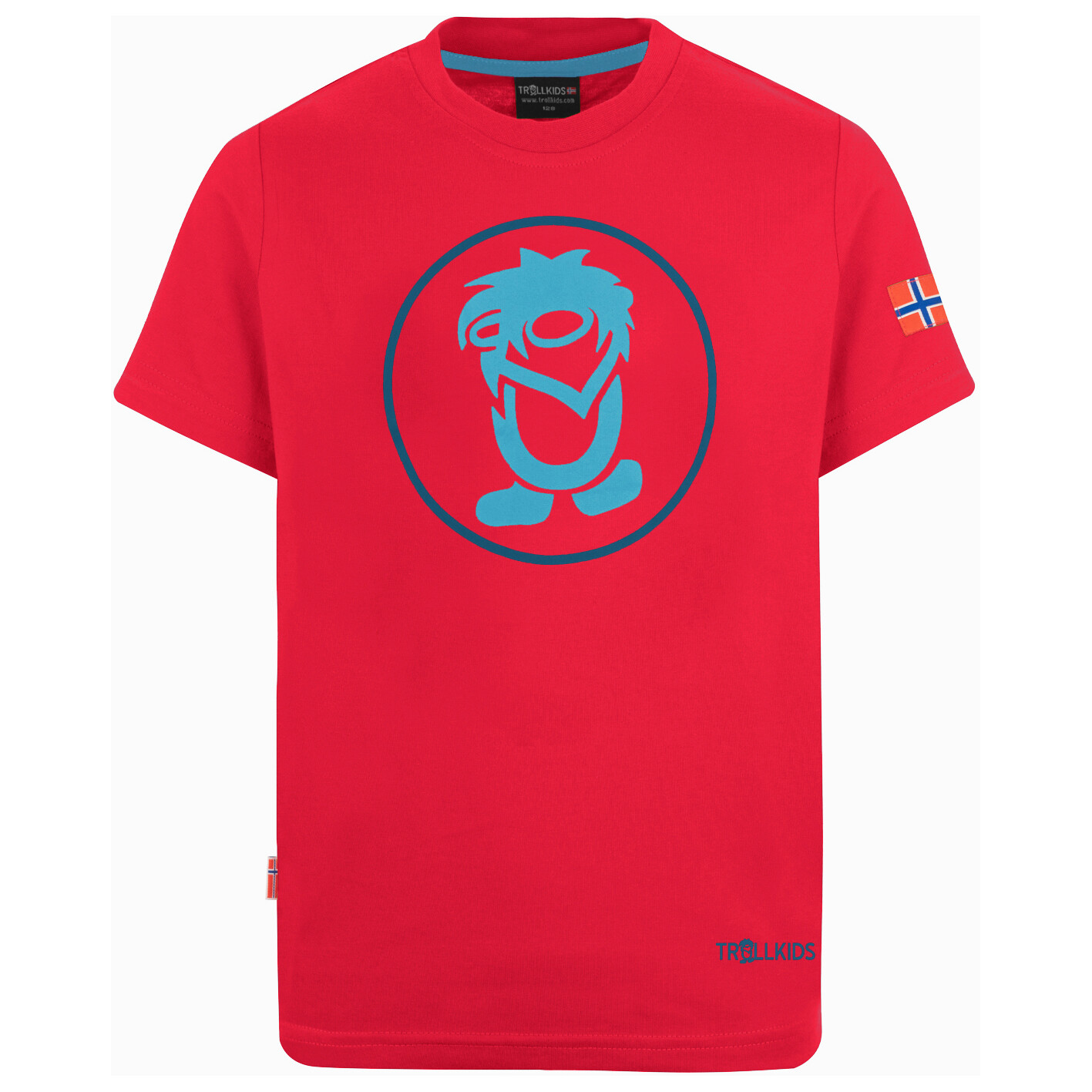 

Футболка Trollkids Kid's Troll T, цвет Spicy Red/Dolphin Blue