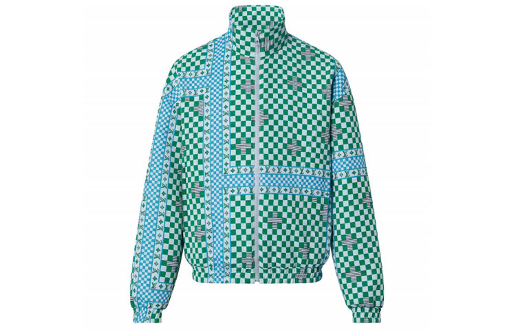 

Новые квартальные продукты LV Jacket Men Green Louis Vuitton, зеленый