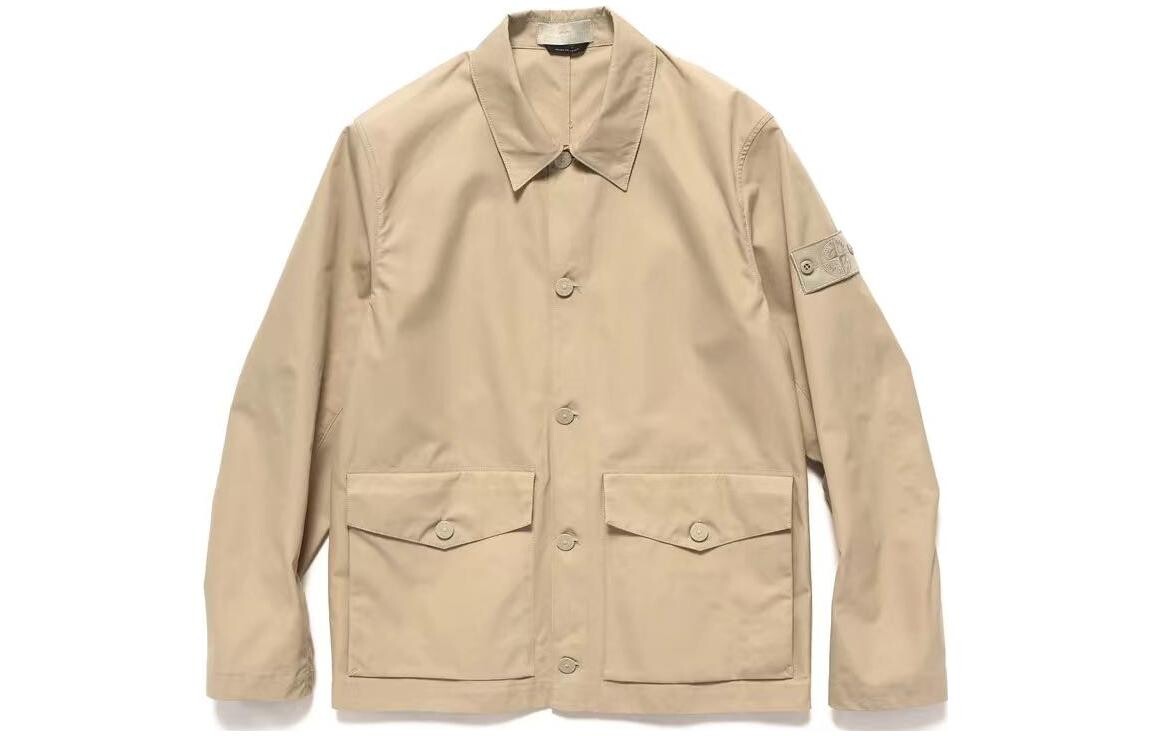 

GHOST PIECES Куртка мужская Хаки Stone Island, хаки